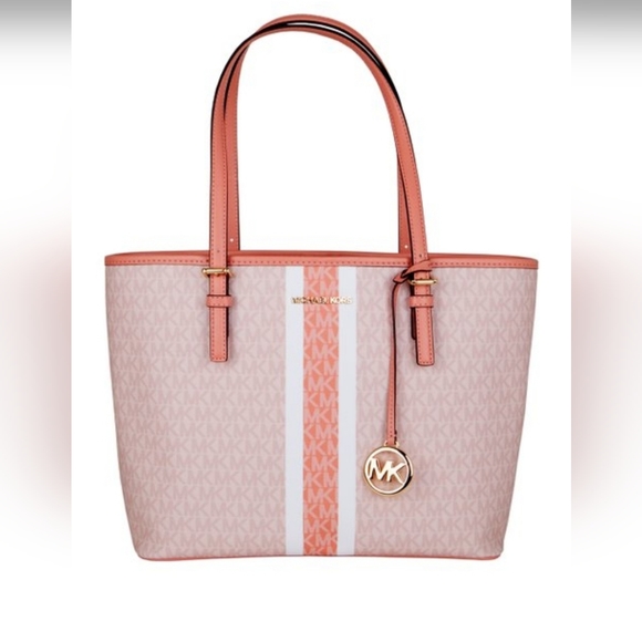 Michael Kors Handbags - Michael Khors Jet Set Travel Medium Caryall Tote